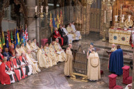 The Coronation of Their Majesties King Charles III and Queen Camilla at Westminster Abbey, UK.