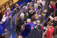 The Coronation of Their Majesties King Charles III and Queen Camilla at Westminster Abbey, UK.