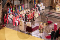 The Coronation of Their Majesties King Charles III and Queen Camilla at Westminster Abbey, UK.