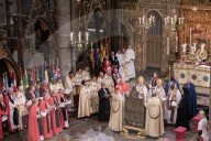 The Coronation of Their Majesties King Charles III and Queen Camilla at Westminster Abbey, UK.