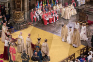 The Coronation of Their Majesties King Charles III and Queen Camilla at Westminster Abbey, UK.