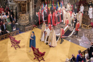 The Coronation of Their Majesties King Charles III and Queen Camilla at Westminster Abbey, UK.