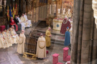 The Coronation of Their Majesties King Charles III and Queen Camilla at Westminster Abbey, UK.