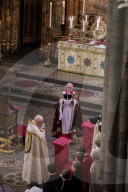 The Coronation of Their Majesties King Charles III and Queen Camilla at Westminster Abbey, UK.