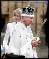 Coronation of King Charles III in London, UK.