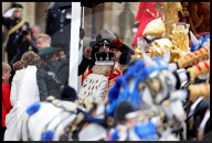Coronation of King Charles III in London, UK.