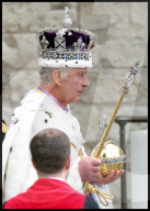 Coronation of King Charles III in London, UK.