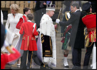 Coronation of King Charles III in London, UK.
