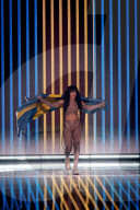 PEOPLE - ESC 2023: Die schwedische Teilnehmerin Loreen singt den Siegersong 