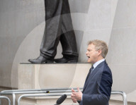 Guests arrive for Sunday with Laura Kuenssberg at the BBC, Broadcasting House, London, UK.