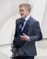 Guests arrive for Sunday with Laura Kuenssberg at the BBC, Broadcasting House, London, UK.