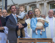 ROYALS - Die luxemburgischen Royals bei der Prozession zum Abschluss der Oktave in Luxemburg-Stadt