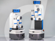 Robot programmed to help dementia suffererers find misplaced objects.                                      
