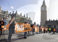 Just Stop Oil Protest in London, UK.