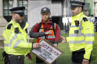 Just Stop Oil Protest in London, UK.