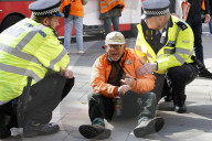 Just Stop Oil Protest in London, UK.
