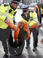 Just Stop Oil Protest in London, UK.