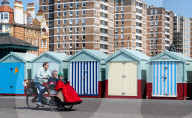 Sunny Weather in Brighton East Sussex, UK.