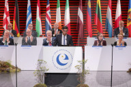 The Prime Minister Rishi Sunak attends the Council of Europe Summit