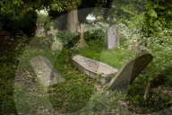 No Mow May Thaxted Churchyard in North Essex, UK.No Mow May Thaxted Churchyard in North Essex, UK.