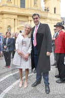 Hochzeit von Ludwig Prinz von Bayern und Sophie-Alexandra Eveking  in der Theatinerkirche in Muenchen am 20.05.2023
