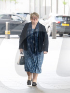 Guests arrive for Sunday with Laura Kuenssberg at the BBC, Broadcasting House, London, UK.