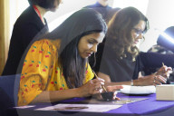 Akshata Murty attends day 1 of G7 Summit