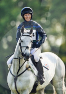 Zara Tindall reitet bei den Tweseldown Horse Trials