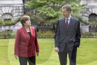 Jeremy Hunt UK Chancellor of the Exchequer meets with Managing Director at IMF at No.11 Downing Street