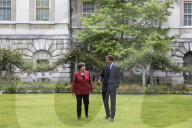 Jeremy Hunt UK Chancellor of the Exchequer meets with Managing Director at IMF at No.11 Downing Street