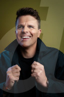 Jake Humphrey TV sports presenter.