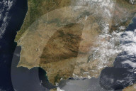 NEWS - Satellitenbilder zeigen das AusmaÃŸ der DÃ¼rre in Spanien