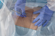 Pop up operating  theatre for war and disaster zones.                               