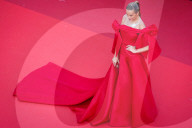 Cannes Sylvie Tellier Gets A Dress Malfunction   DB