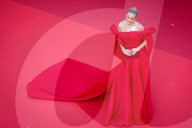 Cannes Sylvie Tellier Gets A Dress Malfunction   DB