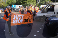 Just Stop Oil Protest Marylebone Road