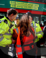 Just Stop Oil Protest Marylebone Road
