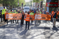 Just Stop Oil Protest Marylebone Road