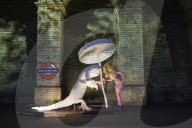 Stand clear of the closing jaws: Monster Chetwynd, the artist putting amphibians on the tube