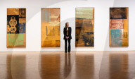 Thaddaeus Ropac Alchemy exhibition opening, London, UK.