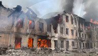 NEWS - Ukraine-Krieg: Raketeneinschlag verwÃ¼stet Krankenhaus in Dnipro
