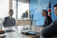 The Prime Minister Rishi Sunak meets the CEO of Google
