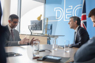 The Prime Minister Rishi Sunak meets the CEO of Google