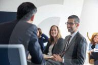 The Prime Minister Rishi Sunak meets the CEO of Google
