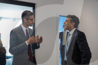 The Prime Minister Rishi Sunak meets the CEO of Google