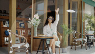 Hover camera built to follow you around.                                 