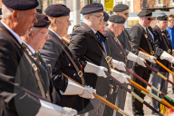 US Memorial Day Ceremony, Weymouth Esplanade, Weymouth, UK.