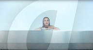 Cara Delevingne beauty product ad for zero emissions.                            