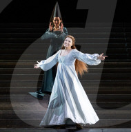 General rehearsal of Il Trovatore, Music by Giuseppe Verdi, The Royal Opera at The Royal Opera House, Covent Garden, London, UK.