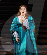 General rehearsal of Il Trovatore, Music by Giuseppe Verdi, The Royal Opera at The Royal Opera House, Covent Garden, London, UK.